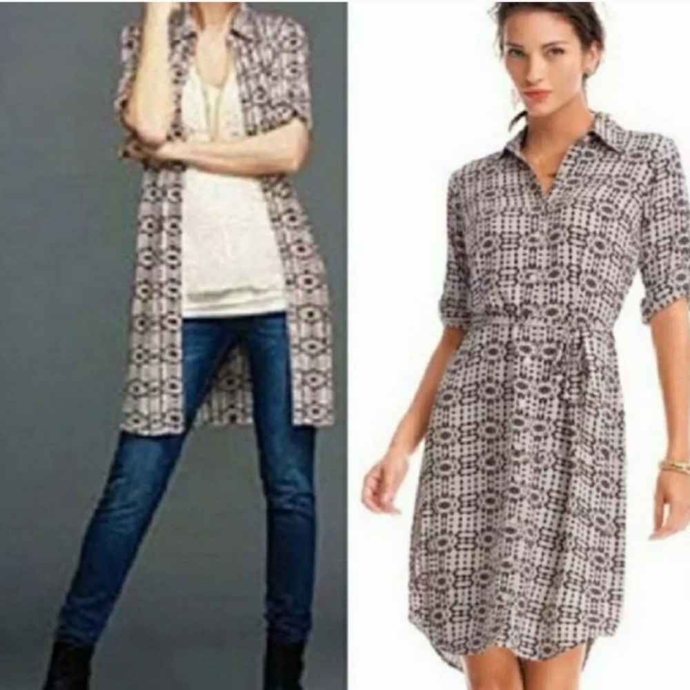 CABI Colony Club shirt dress 784 - Medium